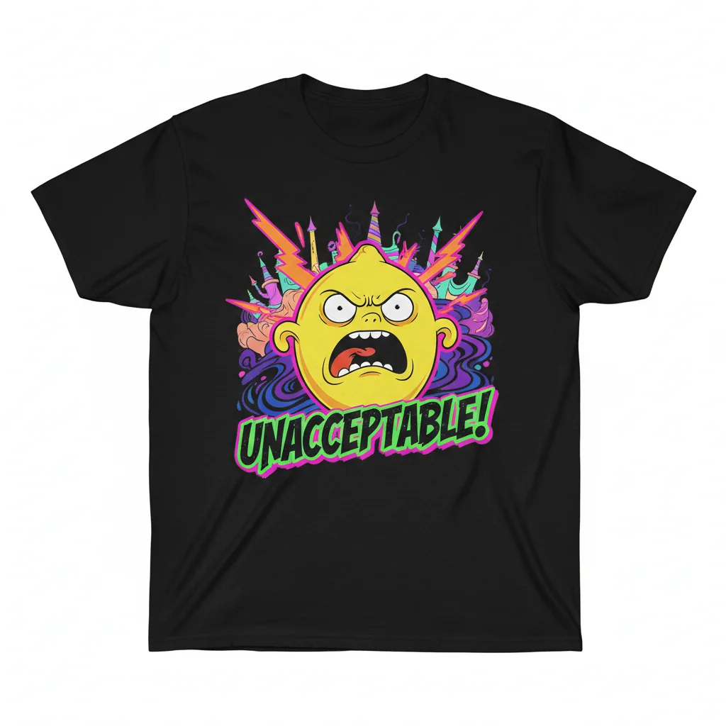 Lemongrab Unacceptable Essential Tee