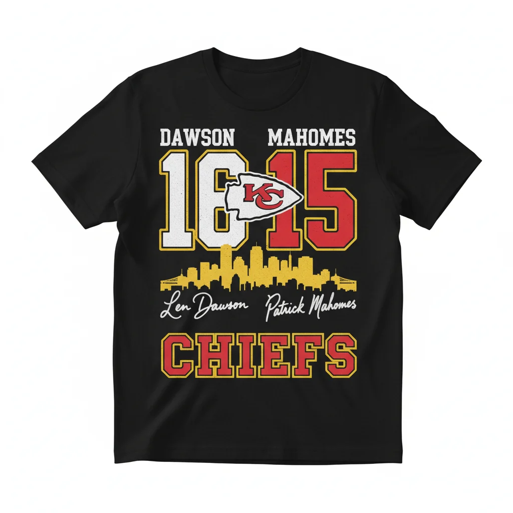 Chiefs Legends: Dawson & Mahomes Signature Tribute Tee