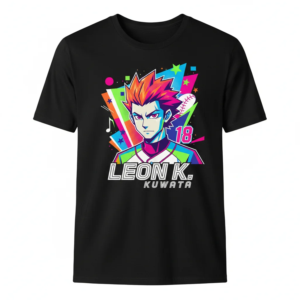 Leon Kuwata Fan Art Essential T-Shirt - Danganronpa 1 Merch