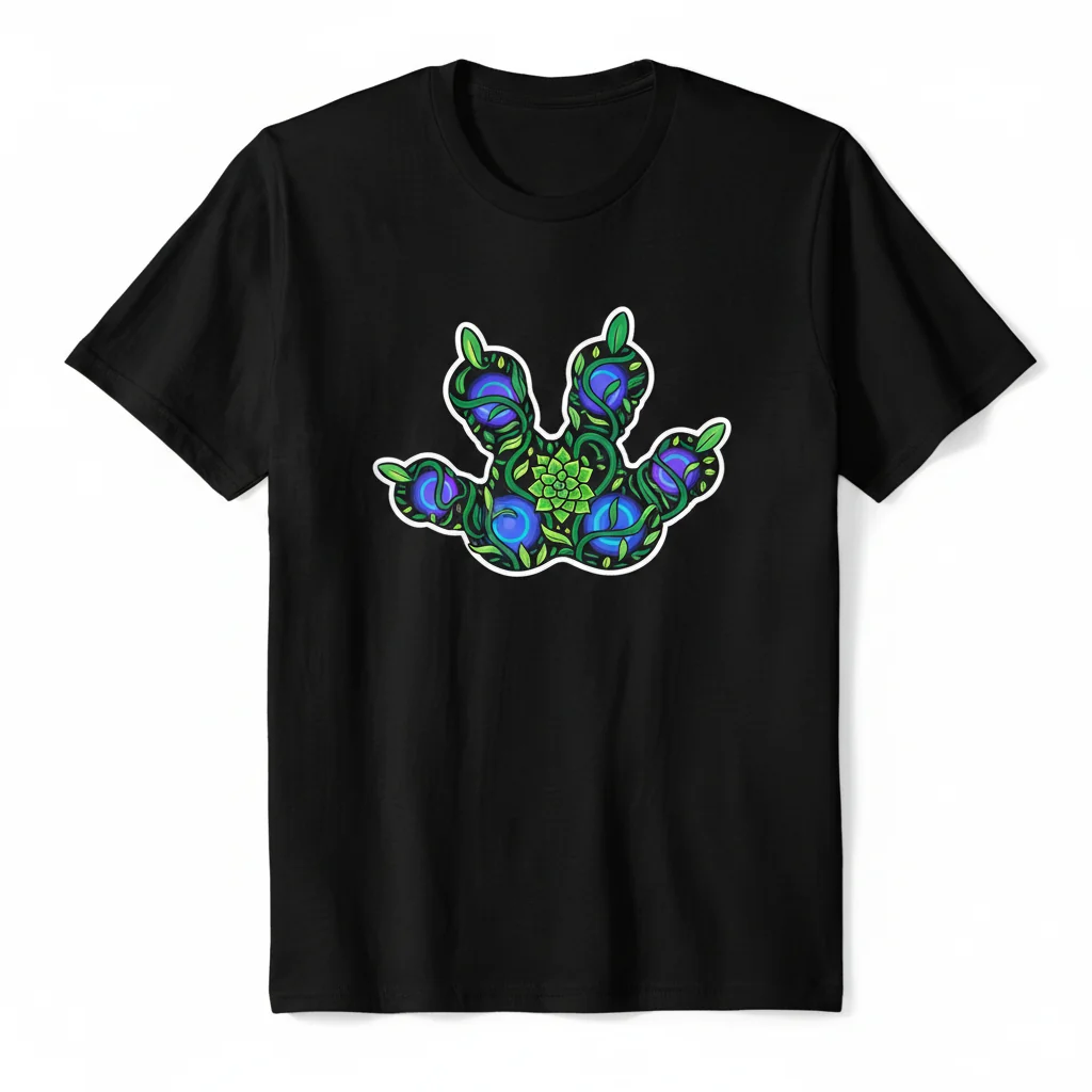 Leopard Gecko Foot Plant: A Glimpse of Desert Serenity Essential T-Shirt