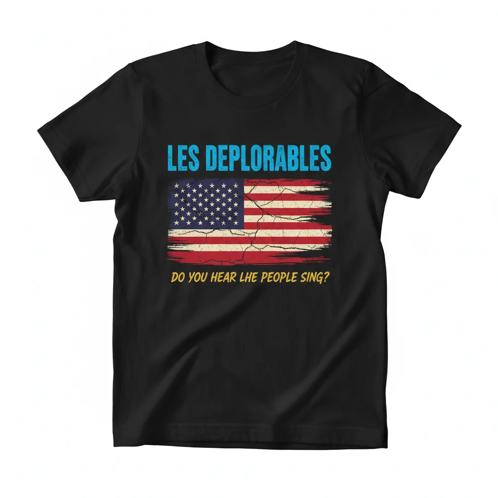 T-shirt "Les Deplorables" – Confort Essentiel et Durabilité Exceptionnelle