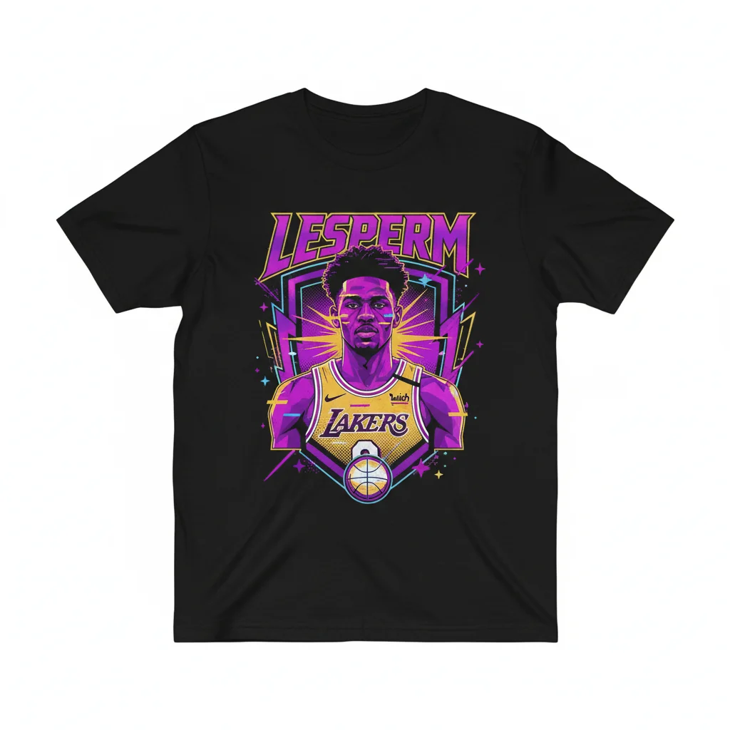 Bronny James Los Angeles Lakers T-Shirt - Official Fan Apparel