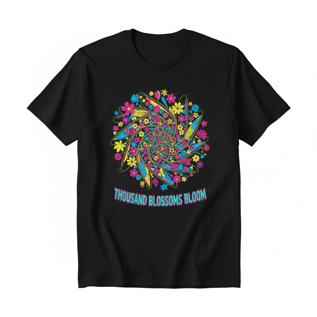 "Let There Be A Thousand Blossoms Bloom" Premium Essential T-Shirt - Unmatched Durability & Comfort