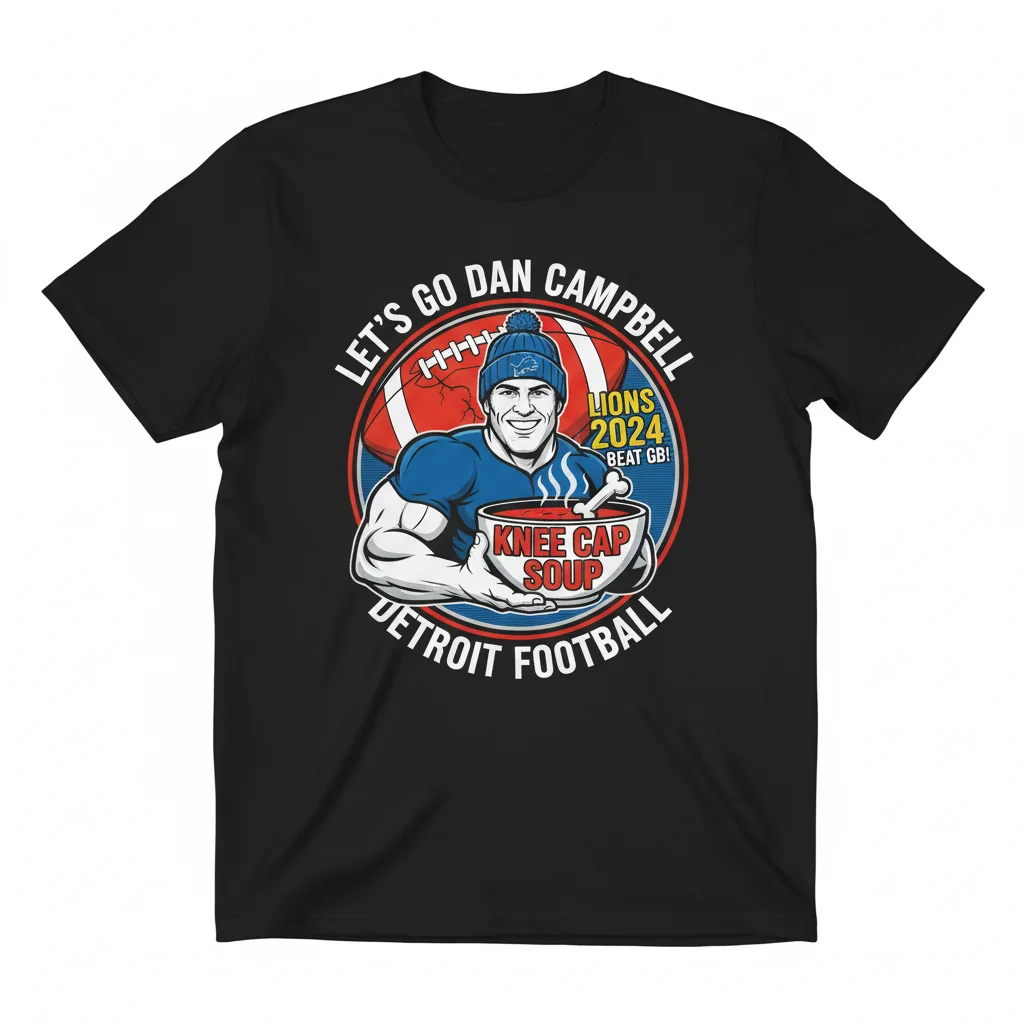 Let's Go Dan Campbell: The Knee Cap Soup Spirit Tee