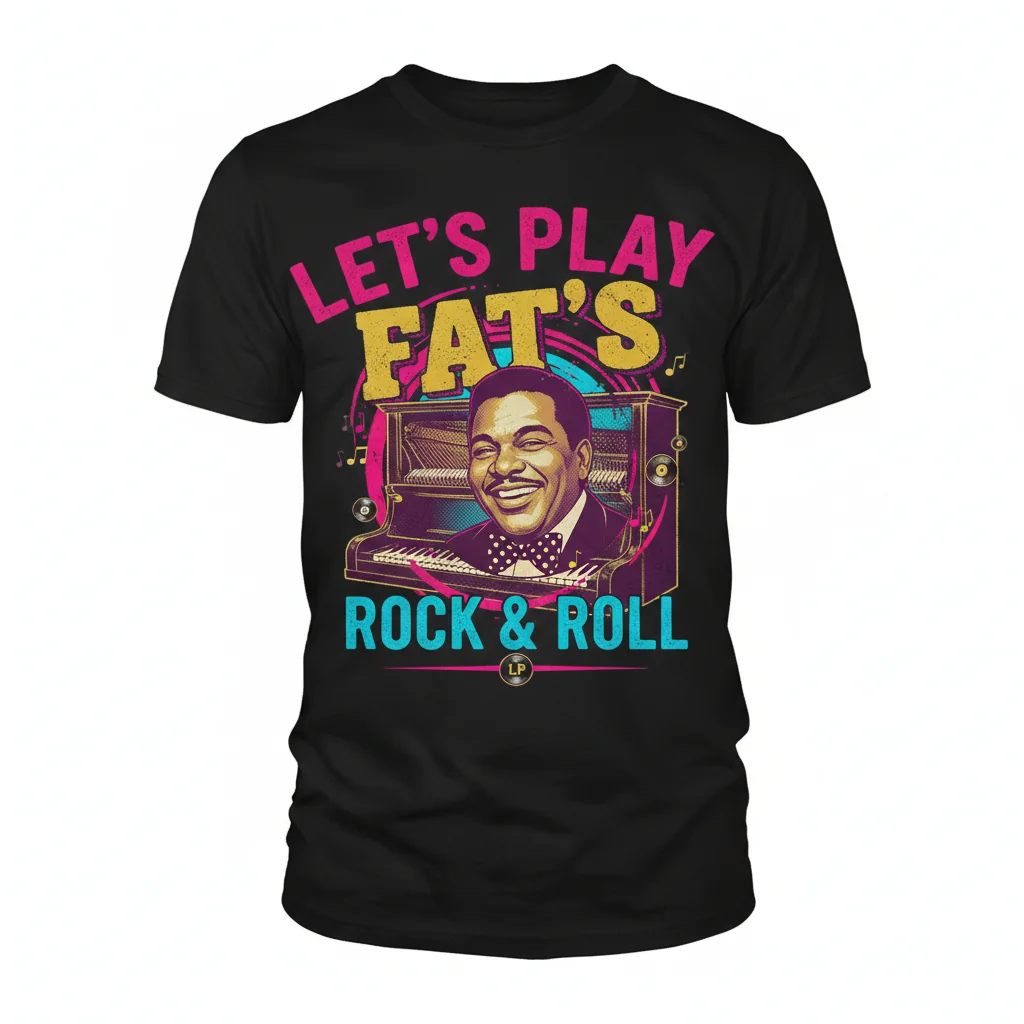 Fats Domino '50s Rock & Roll LP Street Tee