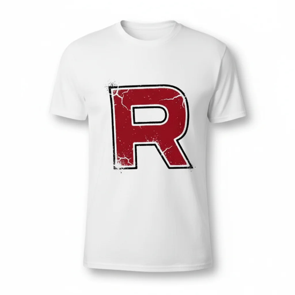 Team Rocket Letter R Logo Essential T-Shirt - Premium Cotton Tee
