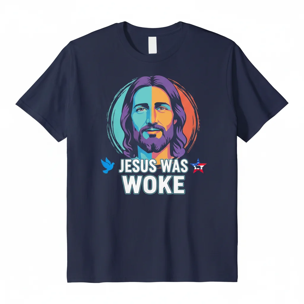 Awaken Your Spirit: "Liberal Christian Democrat Jesus Was Woke" Essential T-Shirt