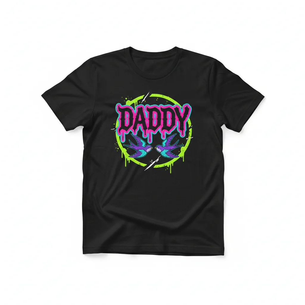 Lil Peep Daddy Tattoo Original Essential Tee