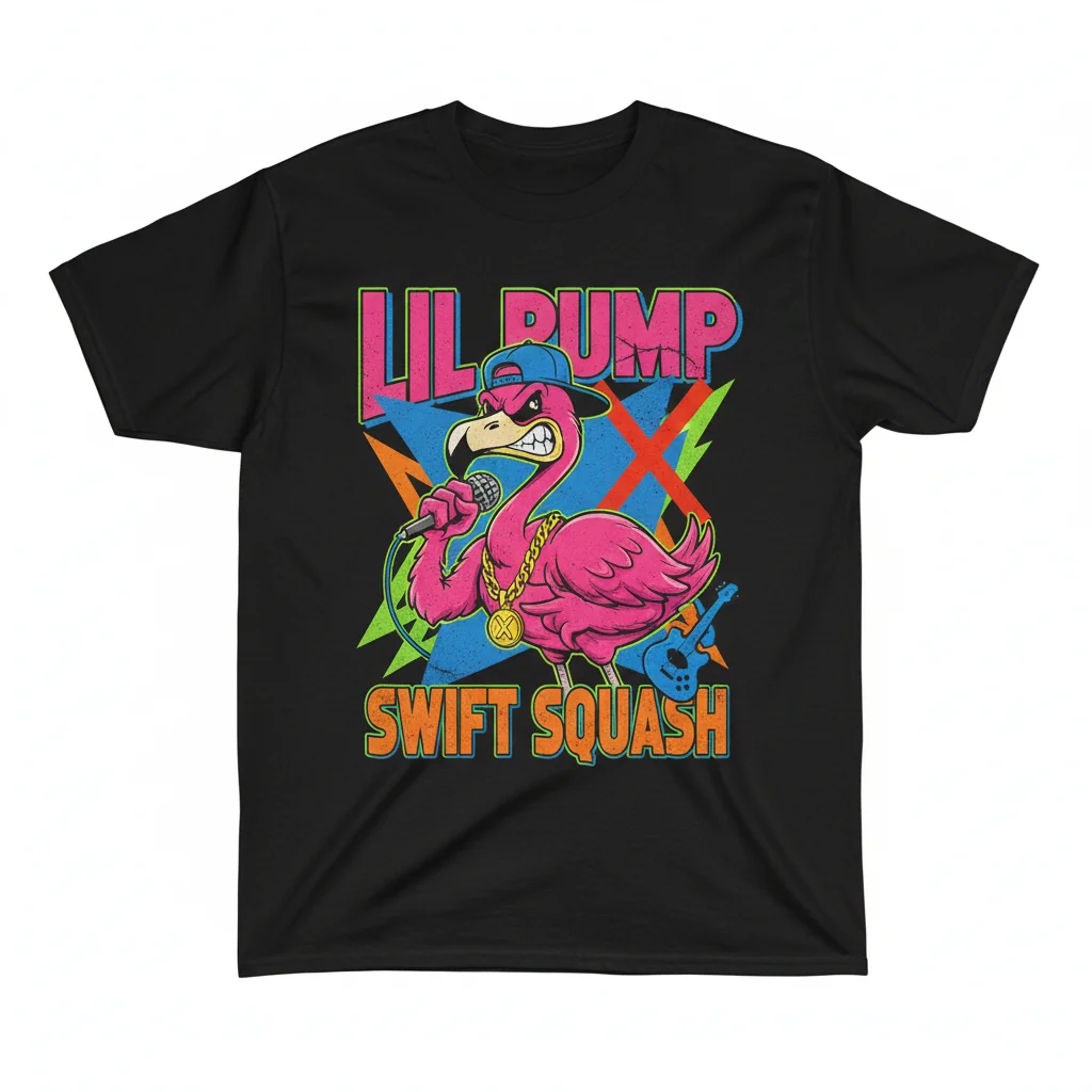 Statement Tee: Durable, Vibrant, and Comfortable "Lil Pump Fuck Swift" Shirt