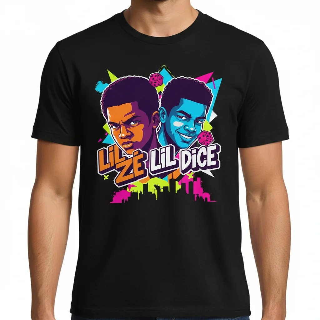 Lil Zé Dice 'City of God' Essential Tee
