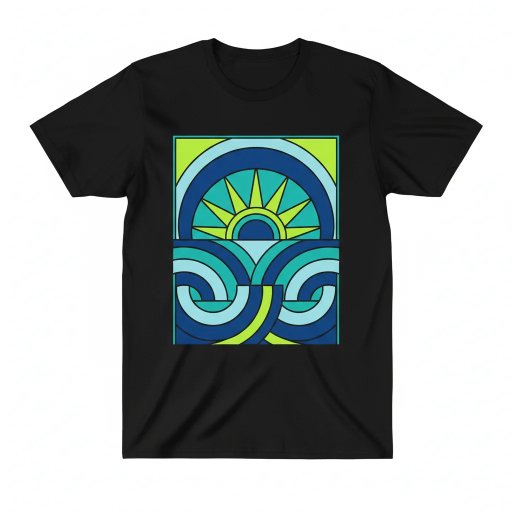 Awaken Your Spirit: The Azure Grove Essential T-Shirt
