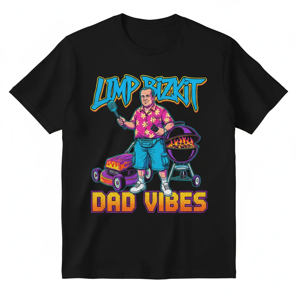 Durable Limp Bizkit Dad Vibes Shirt | Pre-Shrunk & Fade-Resistant