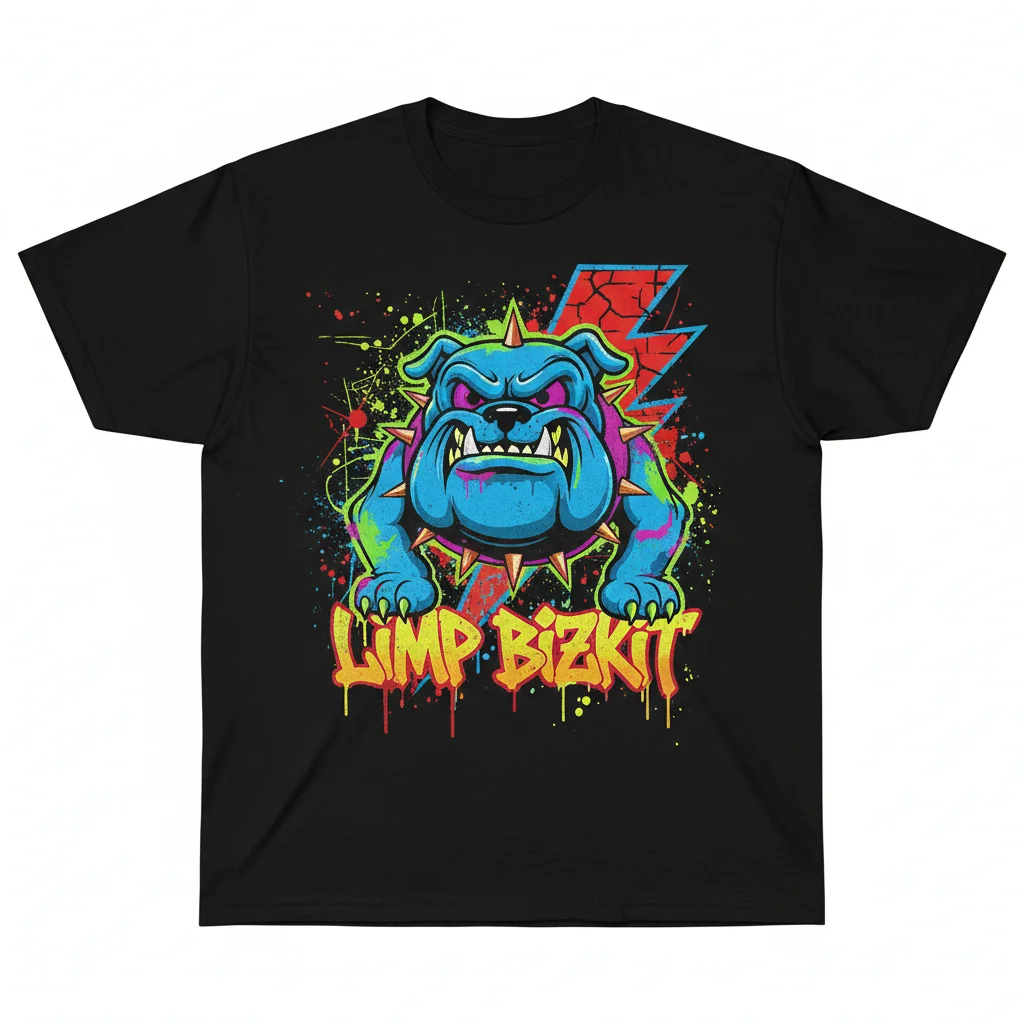 Limp Bizkit Graphic Tee | Nu-Metal Revival Streetwear