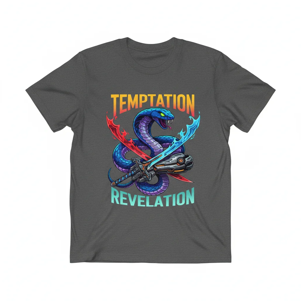 Liquid Snake Tattoo Temptation Revelation Essential T-Shirt - Premium Ring-Spun Cotton