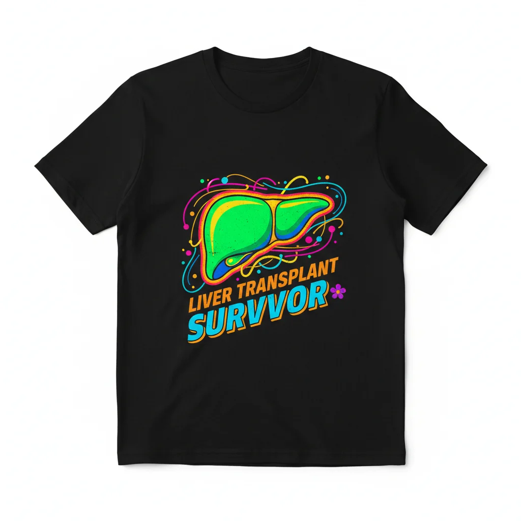Survivor Vibe: Liver Transplant Essential Tee