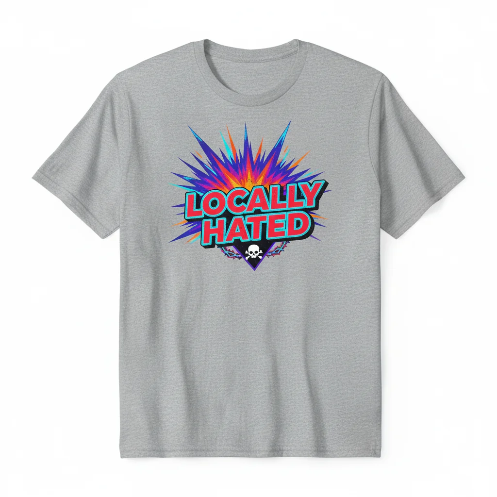 The "Locally Hated" Premium Tee: Unmatched Comfort & Durability