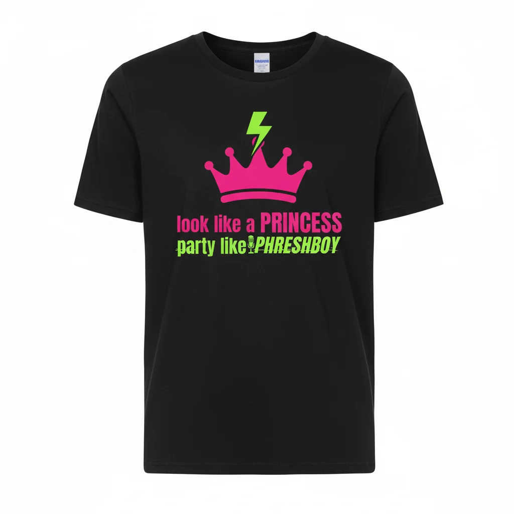 Princess Party Phreshboy Graphic Tee - Unisex Softstyle Shirt
