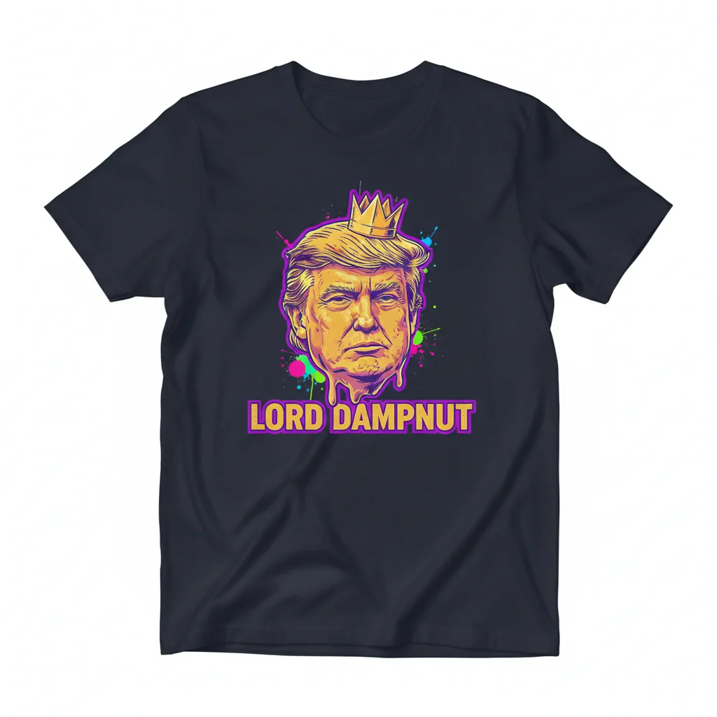 The 'Lord Dampnut' Unfiltered Voice Tee: A Statement of Bold Thought