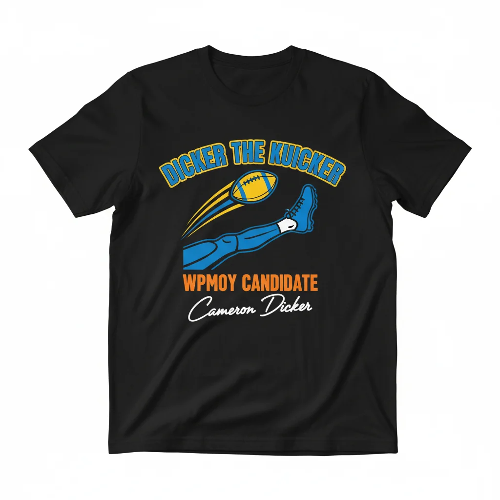 Dicker the Kicker Signature Tee | Chargers Streetwear Drop