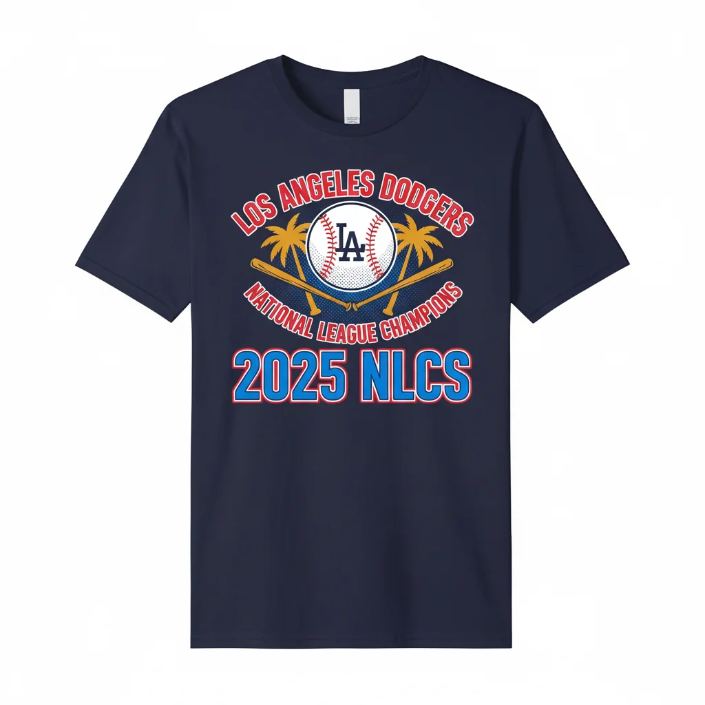 Dodgers 2025 NLCS Champs Tee: Elevated Street Style