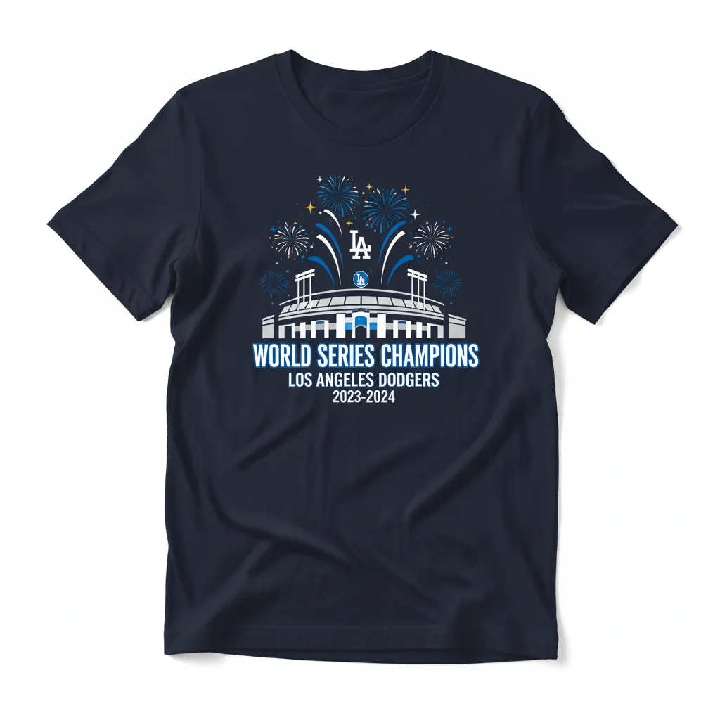 Dodgers World Series Champs 2023-2024 Tee