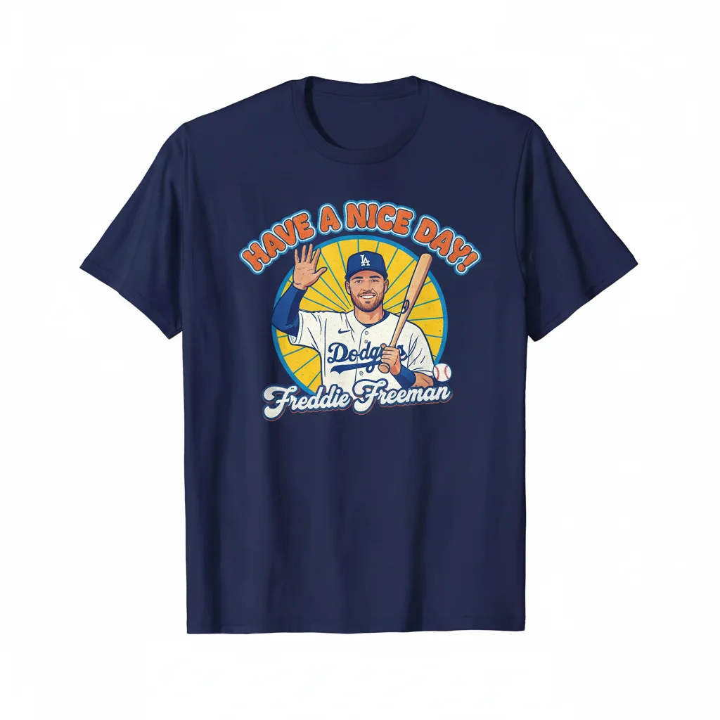 Freddie Freeman Dodgers 'Nice Day' Tee