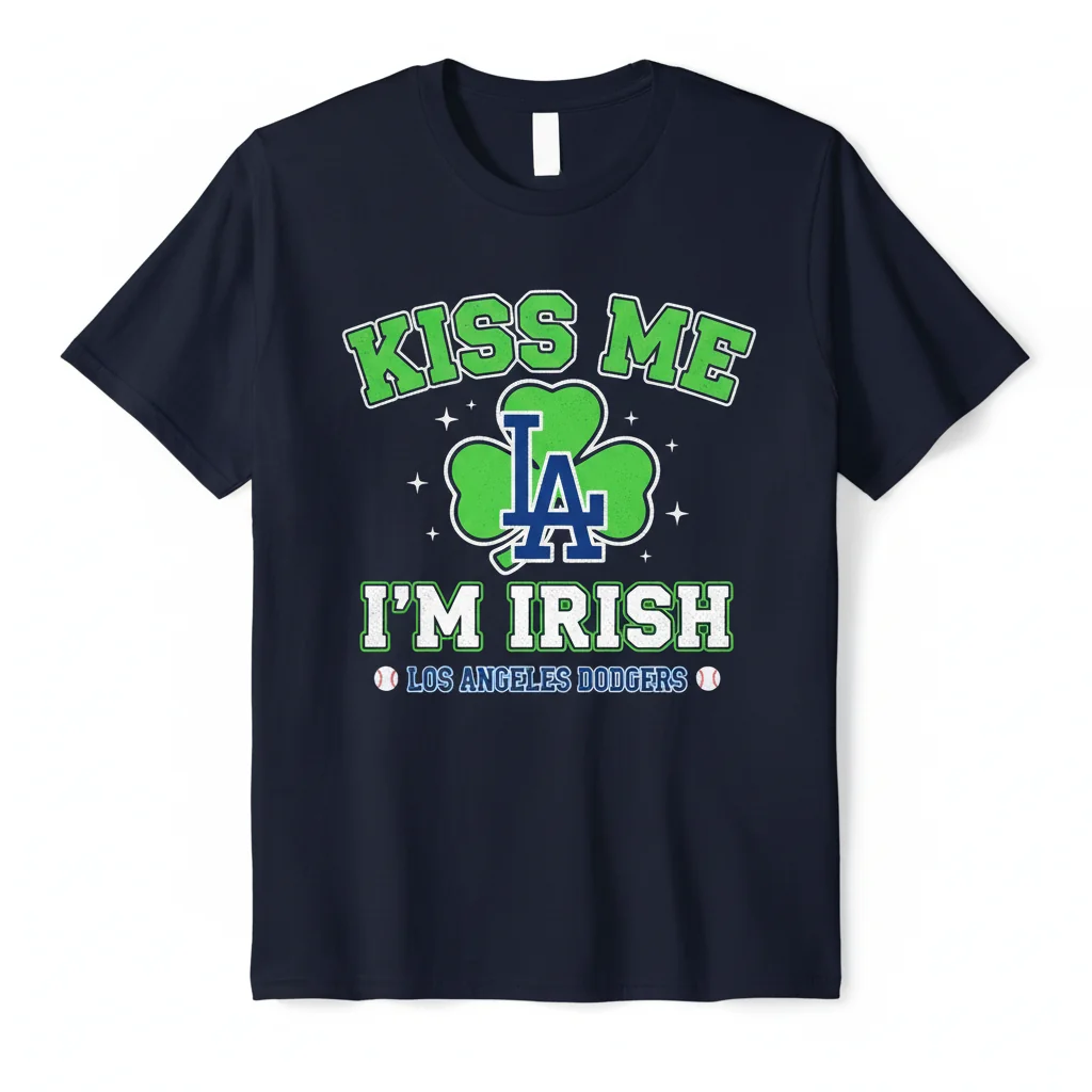 Dodgers Irish Charm: St. Patrick's Day Celebration Tee