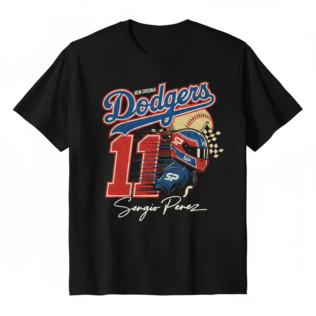 Dodgers x Sergio Perez Signature Tee: Unrivaled Durability & Style