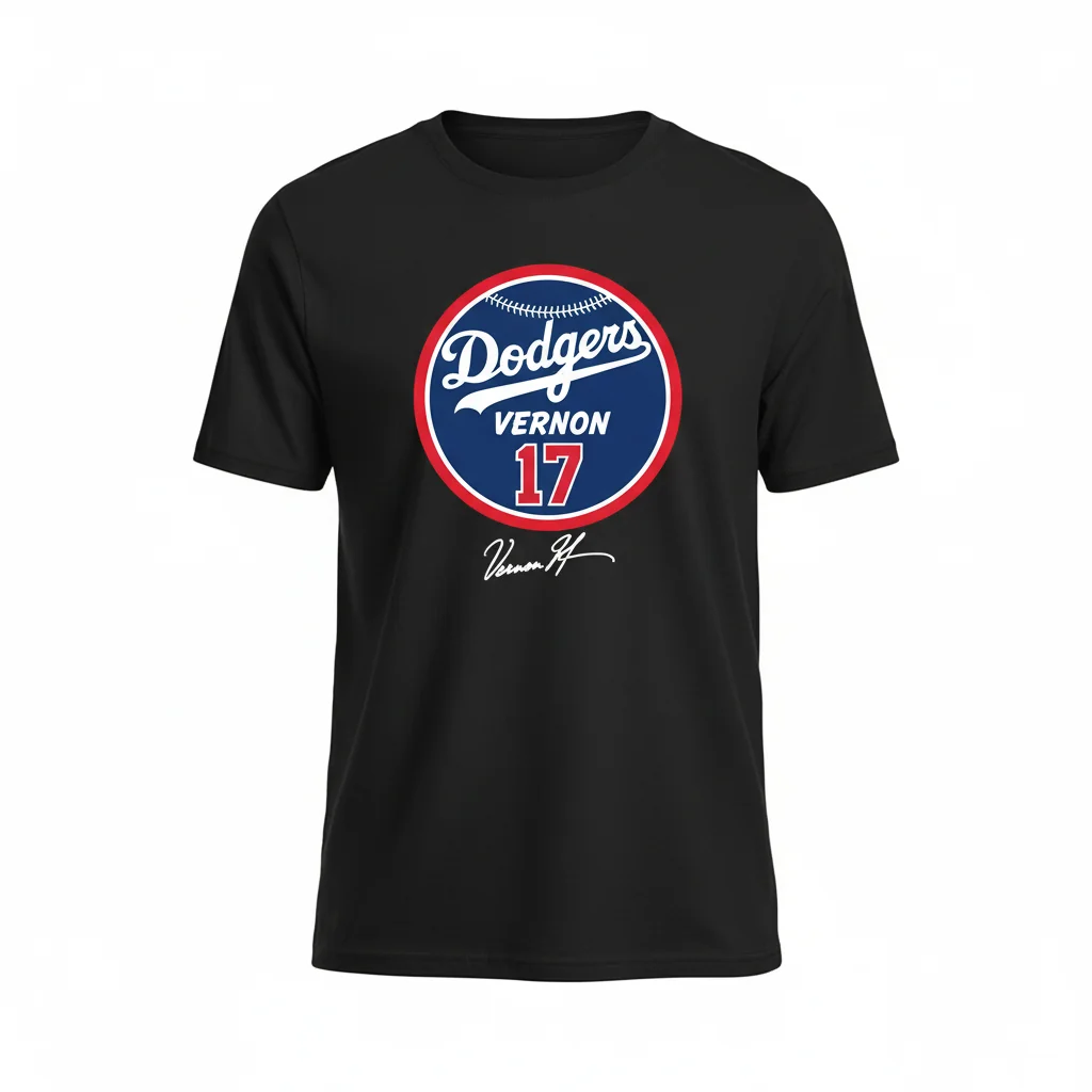 Vernon 17 x Los Angeles Dodgers: Harmony in Motion Signature Tee