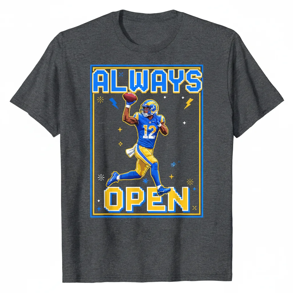 Puka Nacua Always Open Shirt - Los Angeles Rams Fan T-Shirt