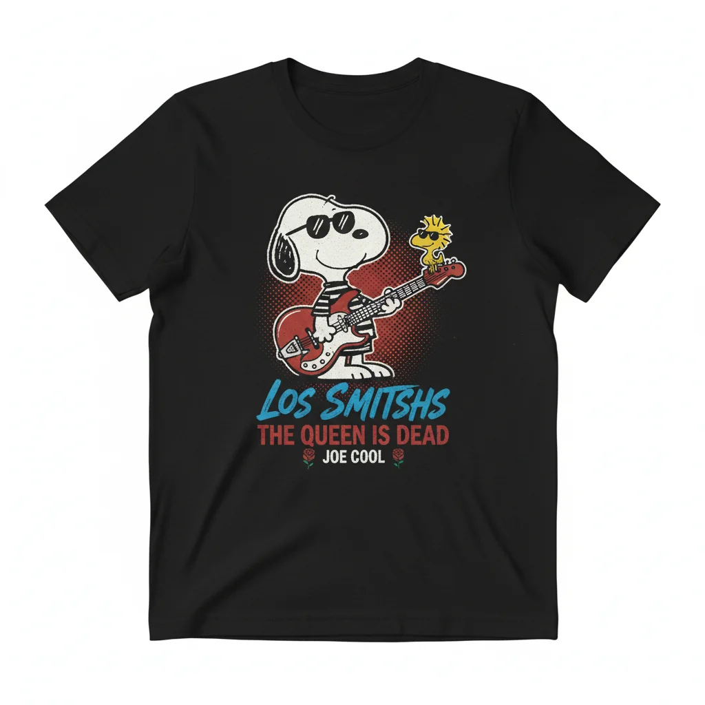 The Smiths Joe Cool Snoopy Woodstock T-Shirt