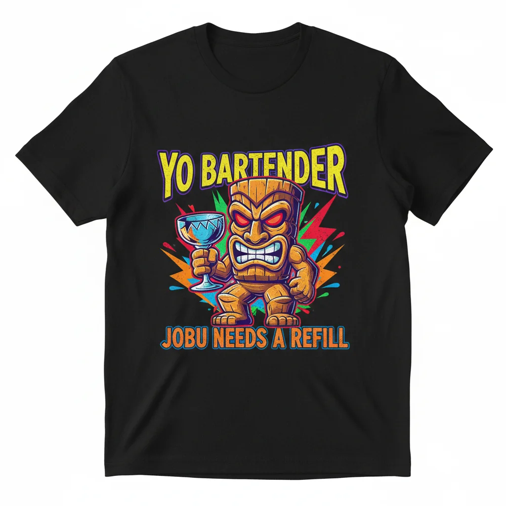 Jobu Needs A Refill T-Shirt | Iconic Major League Movie Quote Tee