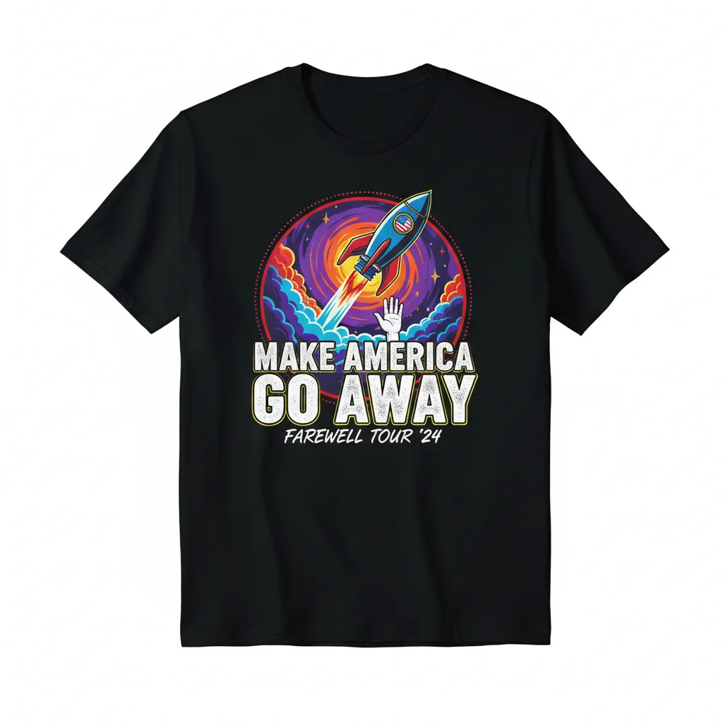 Enduring 'Make America Go Away' Essential T-Shirt – Premium Comfort & Fade-Resistant Print