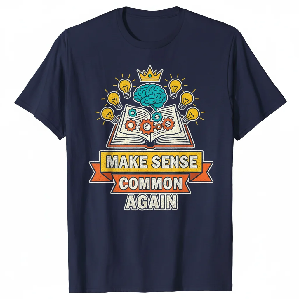 Common Sense Revival Tee: Wear Your Wisdom
