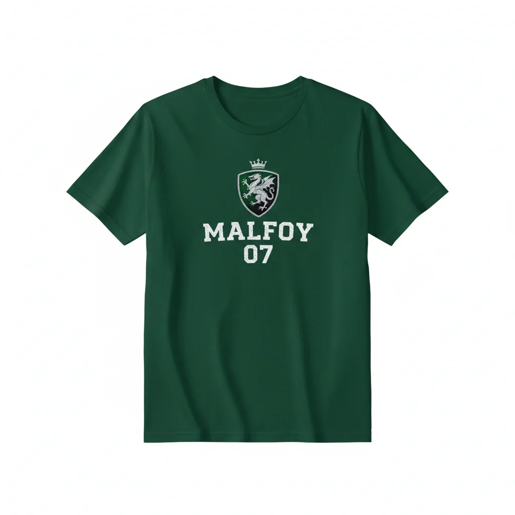 Durable Malfoy Jersey T-Shirt – Fade-Resistant & Perfect Fit