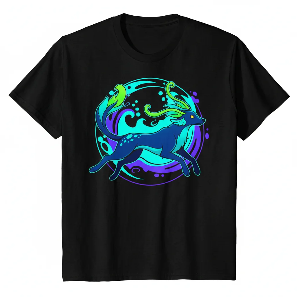 Maraquan Gelert: Ocean's Embrace Essential Tee