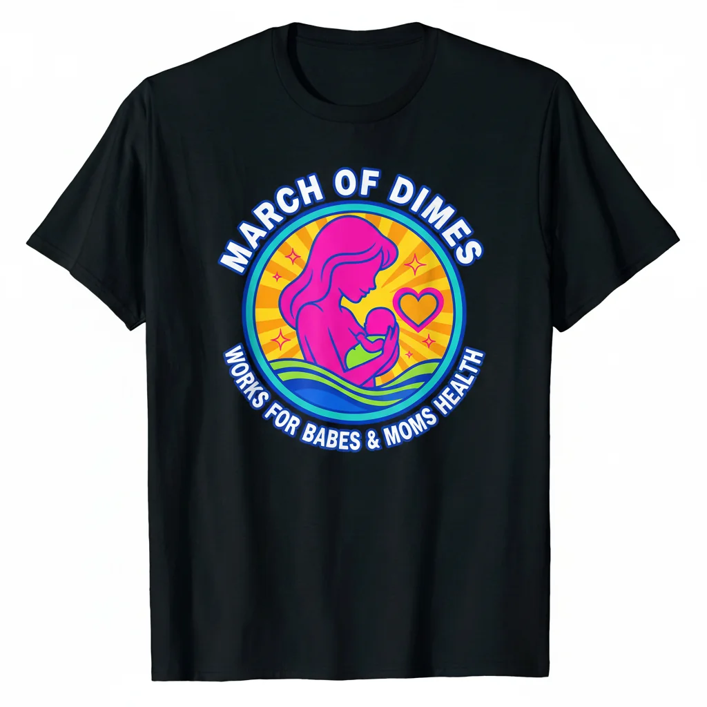Embrace Wellness: 'Babes & Moms Health' Essential Tee