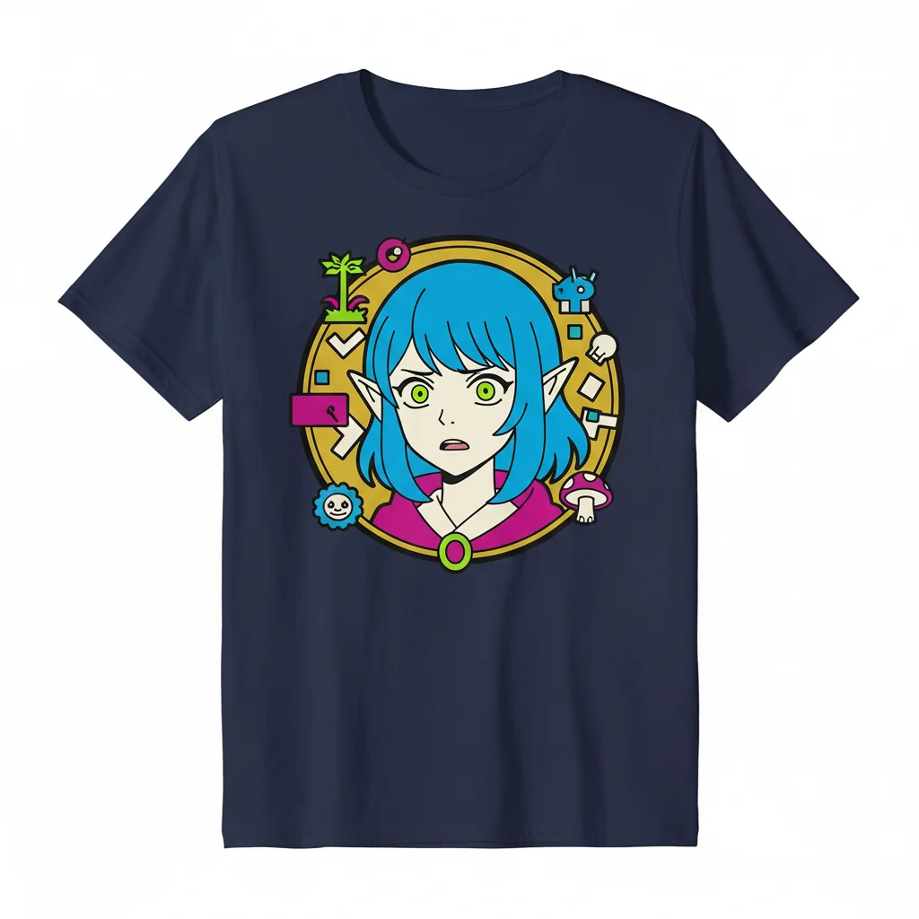 Marcille Dungeon Meshi Manga Panel Collage T-Shirt - Essential Tee