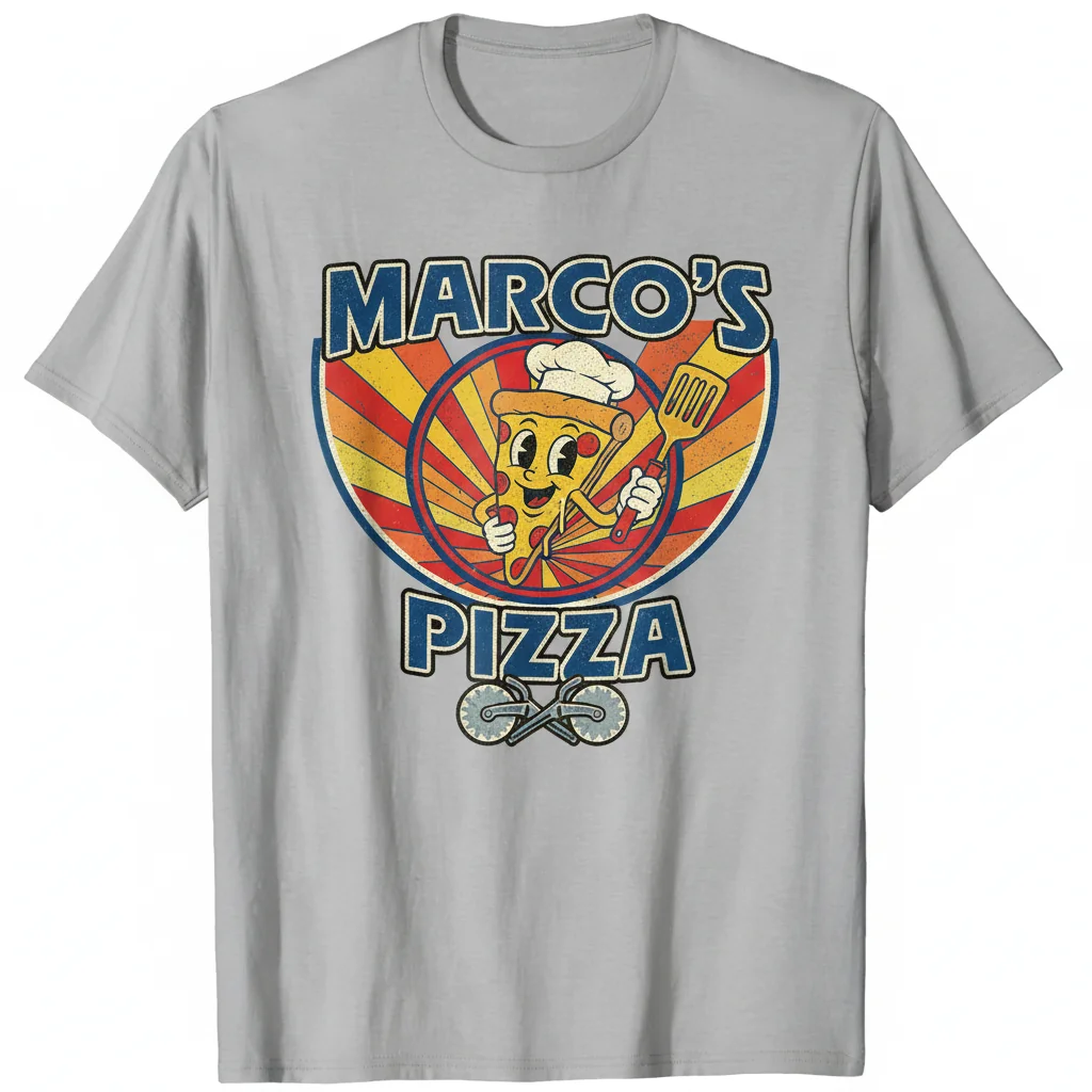 Pizza Marcos – Savor the Slice, Wear the Art