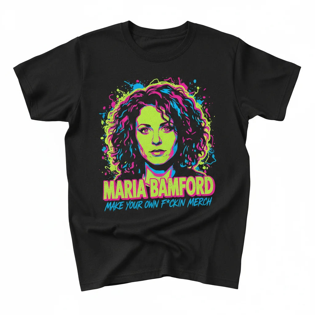 Maria Bamford "Make Your Own F*ckin Merch" Essential T-Shirt – Unrivaled Durability & Style
