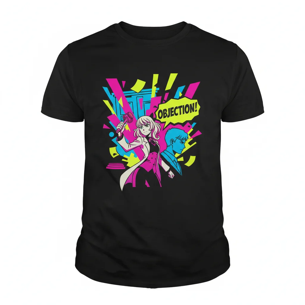 Ace Attorney Chronicles 'Maria Gorey' Essential Tee