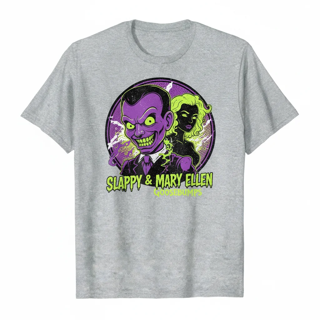 Mary Ellen and Slappy Goosebumps Essential T-Shirt – Premium Cotton Tee