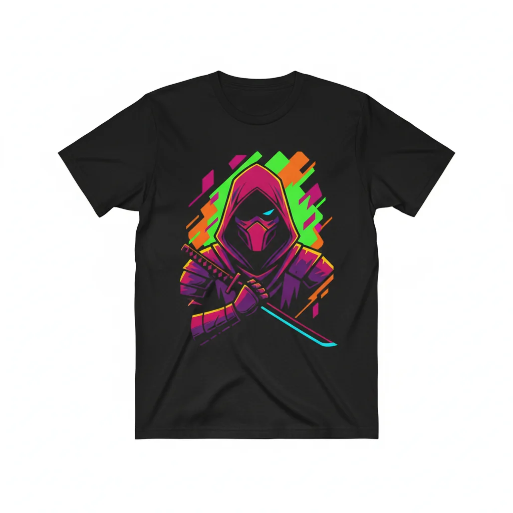 Shadow Strike Tee: The Assassin's Vibe