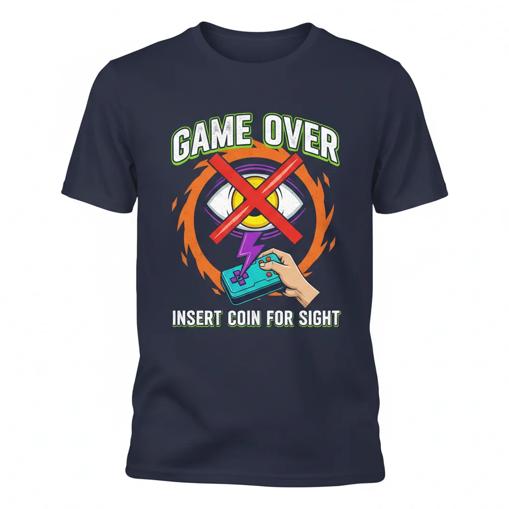 Durable & Comfortable: "Masturbation Causes Blindness" Essential T-Shirt – Fade-Resistant & Perfect Fit