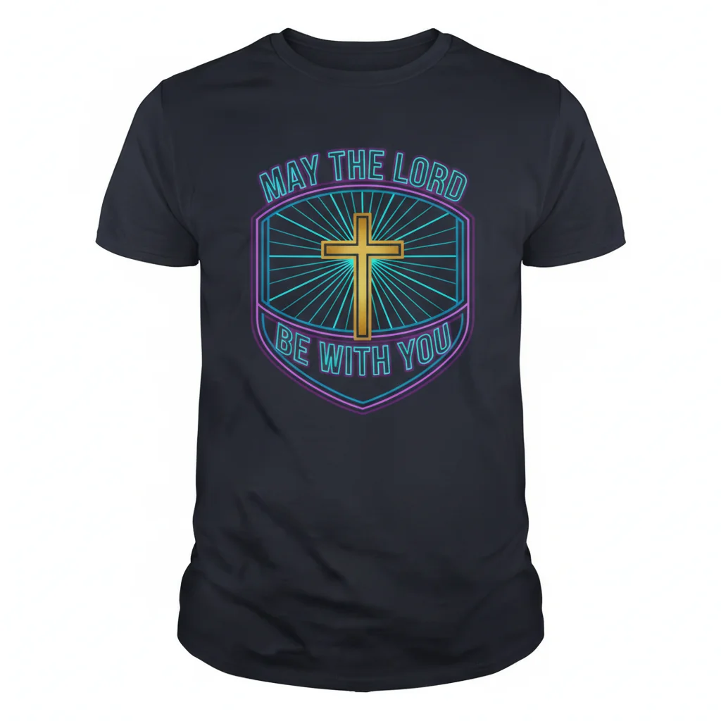 May The Lord Be With You – A Testament of Faith Essential Tee