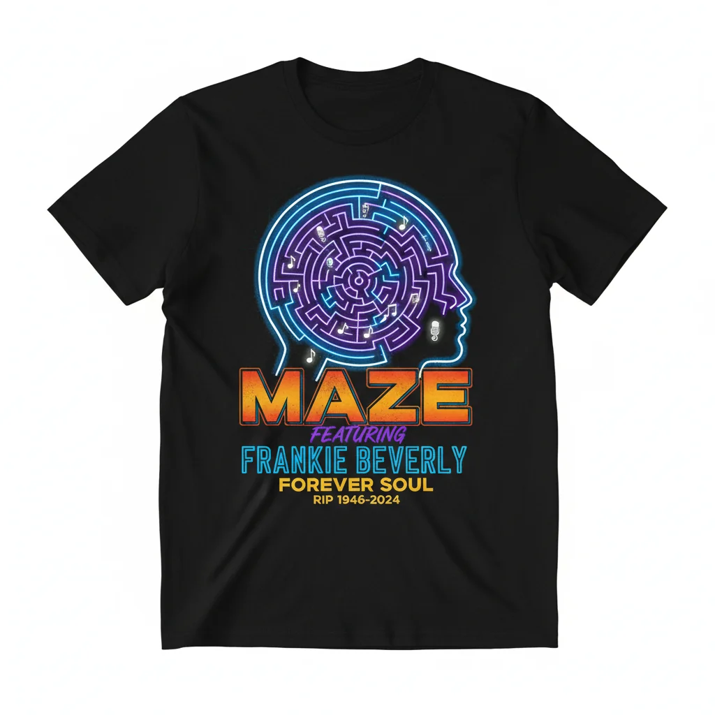 RIP Frankie Beverly Tribute Shirt | Maze Featuring Frankie Beverly Memorial Tee