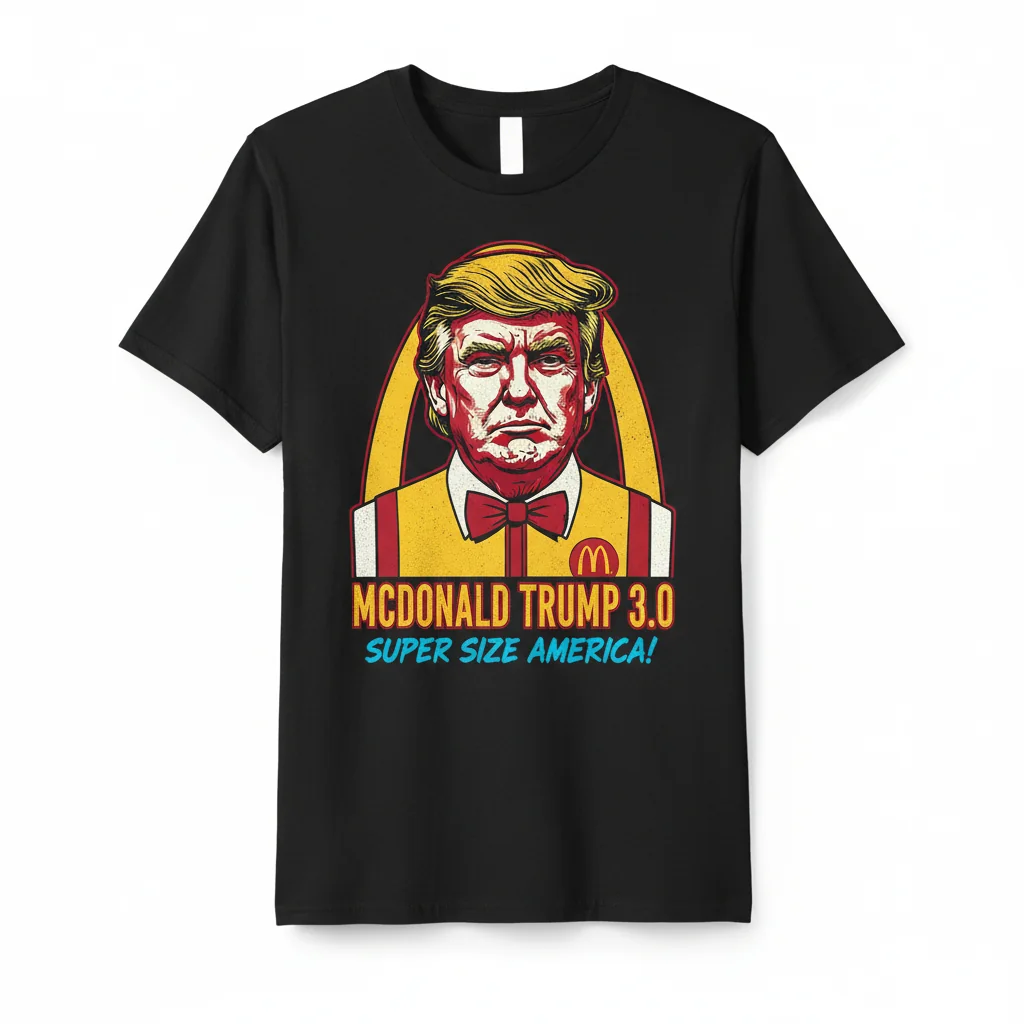 The 'McTrump' Era: Uniting Worlds Premium T-Shirt