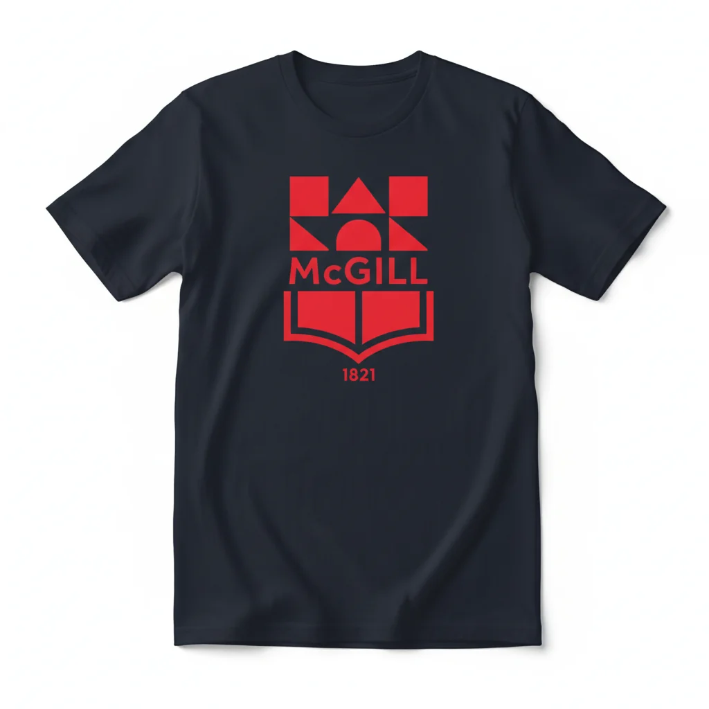 Durable McGill Logo Essential T-Shirt – Fade-Resistant & Perfect Fit