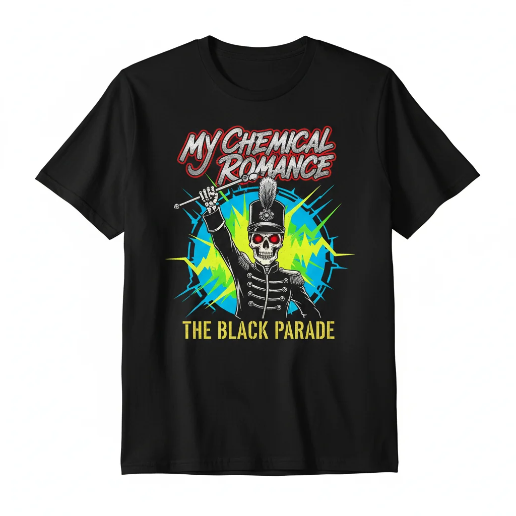 Embrace the Legacy: My Chemical Romance The Black Parade Skeleton Tee