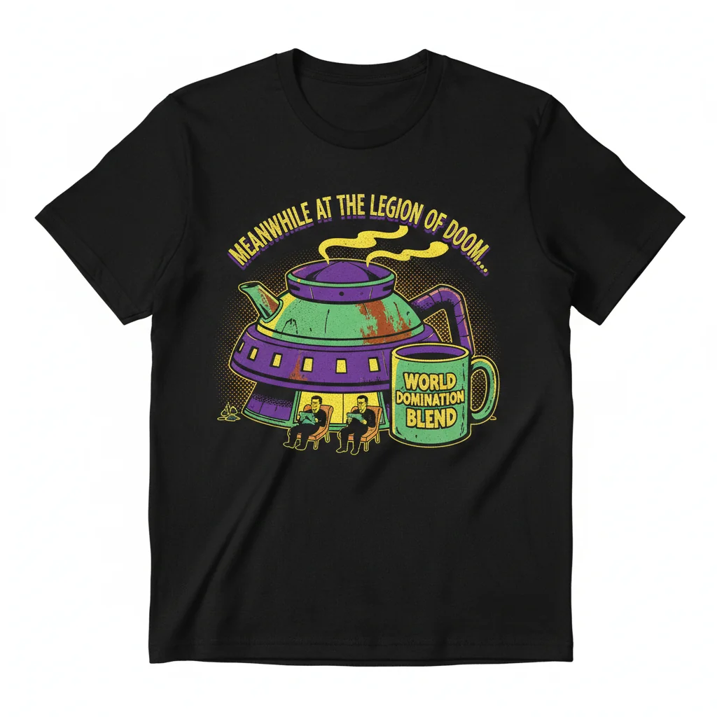 Legion of Doom Supervillain Essential T-Shirt – DC Comics Inspired Tee